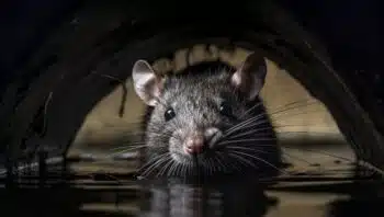 Crottes de souris dans un garage à Tourcoing